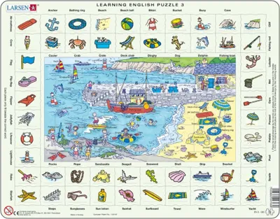 Obrázok produktu pre Lekcia angličtiny Puzzle 3 - 70 dielikov