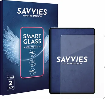 Produktbild von 2x Savvies Schutzglas Folie für Xiaomi Pad 7 / 7 Pro 9H Panzer Schutzfolie Glas Displayschutz klar transparent