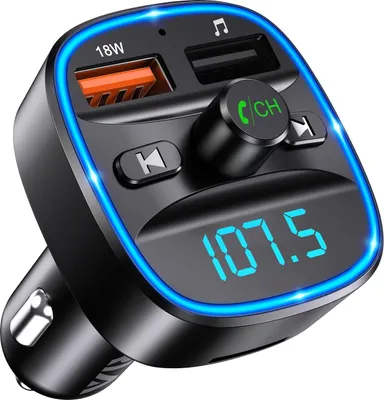 Produktbild von Radio, Rauschunterdrückung Mikrofon & 2 USB Aufladung, Freisprechen Carkit, unterstützt BT, SD-Karte, USB-Stick