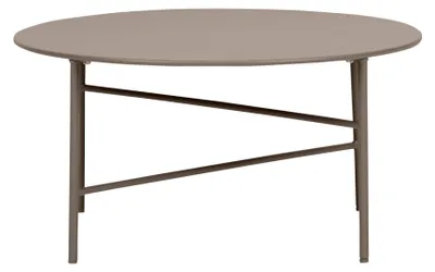 Zdjęcie produktu dla Pesetos stół ogrodowy stolik ogrodowy Ø70cm H35cm orzechwłoski dekor.