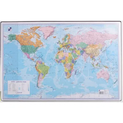 Obrázek produktu pro Podložka na stůl 60 × 40 cm - Svět
