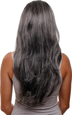 Produktbild von WIG ME UP Haarteil mit 7 Klammern Braun-Grau-Mix H9505-44