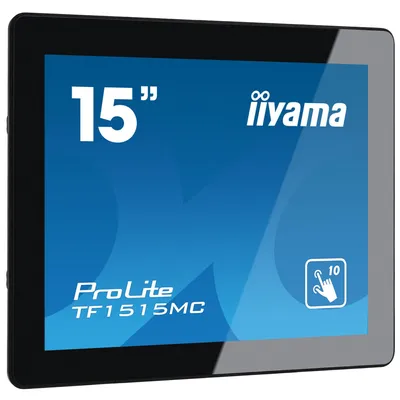 Produktbild von iiyama TF1515MC-B2 Computerbildschirm 38,1 cm (15") 1024 x 768 Pixel XGA LED Touchscreen Schwarz