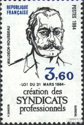 Produktbild von Briefmarken Frankreich 1984 Mi 2431 (kompl.Ausg.) postfrisch Genossenschaft