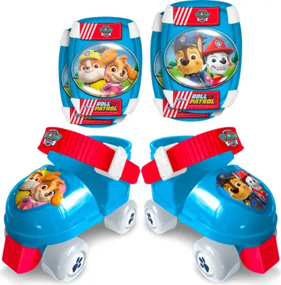 Immagine prodotto di Pattini a rotelle regolabili Paw Patrol blu taglia 23-27