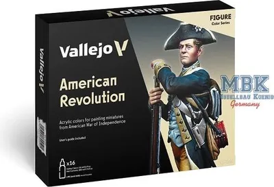 Produktbild von Vallejo VA70259 Model Color: American Revolution (16 Colors)