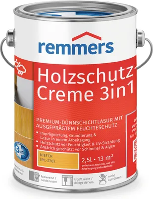 Zdjęcie produktu dla Remmers Krem ochronny do drewna sosna 2,5 l