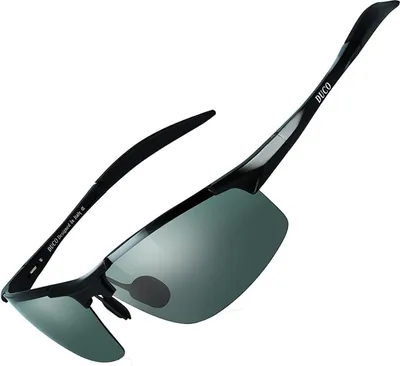 Produktbild von DUCO Herren Sportbrille Polarisierte Sonnenbrille Ultraleicht Al-Mg Rahmen UV400-Schutz