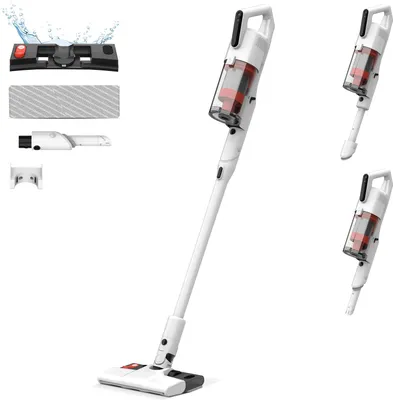 Produktbild von Deerma DEM-T20W Kabelloser 2-in-1 Staubsauger mit Wischfunktion, 180W Leistung,