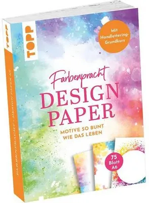 Obrázek produktu pro Design Paper Farbenpracht A6
