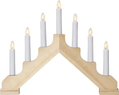 Produktbild von Star Trading Fensterleuchter "Ada", 7-flammig,