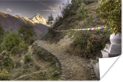 Produktbild von MuchoWow® Poster Sonnenaufgang am Mount Everest in Nepal 60x40 cm - Schlafzimmerdekoration