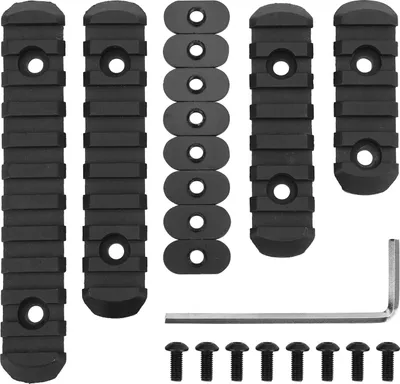 Produktbild von Polymer Picatinny Rail -Abschnitte Leichtes Zubehör für MOE -Handschützer -Jagdzubehör EX254