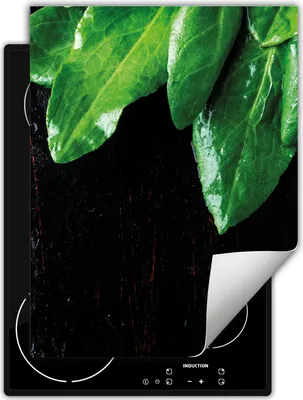 Produktbild von DarHaus Herdabdeckplatte Einteilig Küche Abdeckplatte für Glaskeramikkochfeld Abdeckung Induktionskochfeld Aufrollbare Matte 40x52 cm, schwarz - Küche