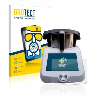 Produktbild von BROTECT Entspiegelungs Schutzglas für SilverCrest Monsieur Cuisine Smart Schutzfolie Panzer Folie Glas Display Schutz matt
