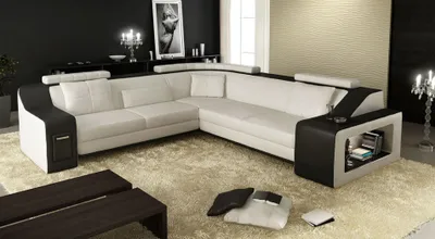 Produktbild von Ecksofa Sofa Polster Couch Wohnlandschaft L Form Couchen Sofas Sitzpolster neu