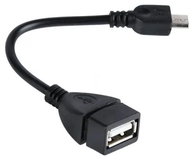 Immagine prodotto di Adattatore USB APT AK220 - USB femmina - micro USB maschio Riduzione HOST OTG