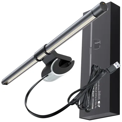Produktbild von Choetech Bildschirmlampe mit Hintergrundbeleuchtung - Grau