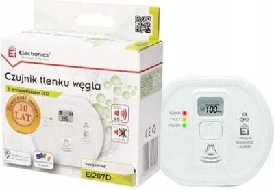 Zdjęcie produktu dla Detektor tlenku węgla z wyświetlaczem