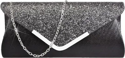 Productafbeelding van Glitter Envelop Clutch Bag voor Dames - Elegante Pailletten Avondtas