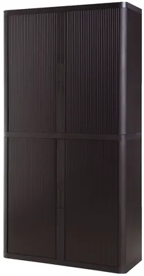 Immagine prodotto di Paperflow E2CT0004400027 Armadio con ante a tamburo easyOffice da 2 metri, nero