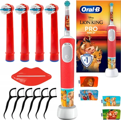 Produktbild von Oral-B elektrische Zahnbürste Vitality Pro 103 Kinder König der Löwen Set