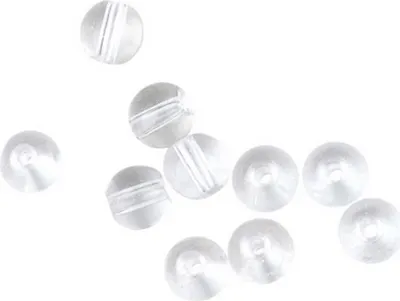 Produktbild von SPRO Round Glass Beads Clear Diamond 8mm