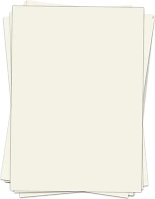 Produktbild von 50 Blatt Briefpapier (A4) | Alt-weiss Vintage | Motivpapier | edles Design Papier | beidseitig bedruckt | Bastelpapier | 90 g/m²