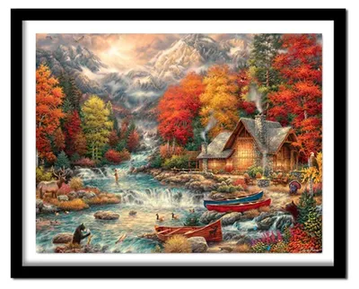 Produktbild von DIY-Aquarellmalerei nach Zahlen