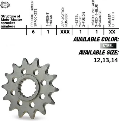 Zdjęcie produktu dla Zębatka Moto-Master 520 13T 610371113