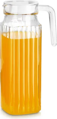 Obrázek produktu pro Džbán na nápoje voda džus limonáda sklenice úzké víko do lednice 1 litr