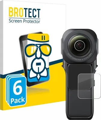 Produktbild von 6x BROTECT Schutzglas für Insta360 One RS 1-Zoll 360 Schutzfolie Panzer Folie Glas Display Schutz klar