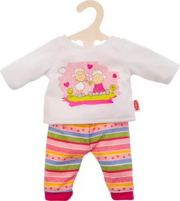 Produktbild von Puppe Pyjama Glücksschäfchen Gr.35-45, 1Stück