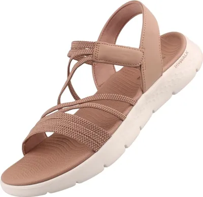 Image de Skechers Go Walk Flex Sandal Emma Damen Sandalen Braun