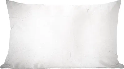 Produktbild von MuchoWow® Zierkissen Sofakissen Wohnzimmer Dekokissen 50x30 cm Beton - Weiß - Modern - Wohnzimmerdekoration - Polster mit Photo