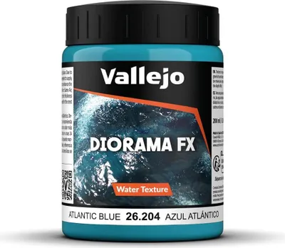 Immagine prodotto di Vallejo Effetti d'Acqua Texture Blu Atlantico 200 ml - Water Effects