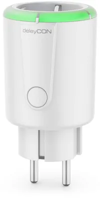 Produktbild von deleyCON Digitale Zeitschaltuhr Countdown Timer 1800W - Weiß
