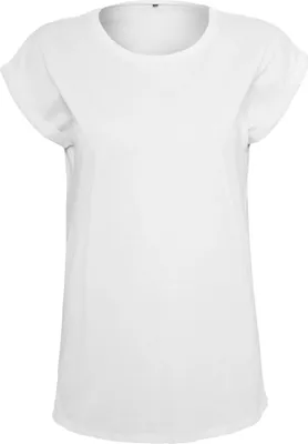 Produktbild von Build Your Brand Kurzarm-T-Shirt für Frauen Avisi weiß M
