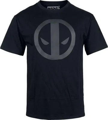 Produktbild von Deadpool T-Shirt Herren Marvel - Deadpool - Logo schwarz L