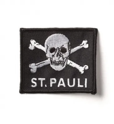 Produktbild von St. Pauli Aufnäher Totenkopf