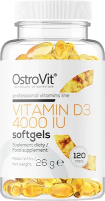 Produktbild von OSTROVIT Vitamin D3 4000 IU (120 Kapseln)