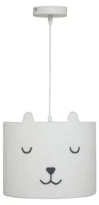 Image de Lampe de plafond pour chambre d'enfant TOXEY, ours avec oreilles, Ø 28 cm