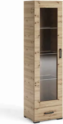Produktbild von Vitrine 50 cm Futura F7 Eiche Artisan