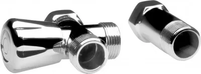 Produktbild von Eckhahn mit Verlängerung für 3/4" Wandarmaturen