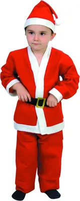 Produktbild von Santa kostým pro děti Vánoční kostým červeno-bílý
