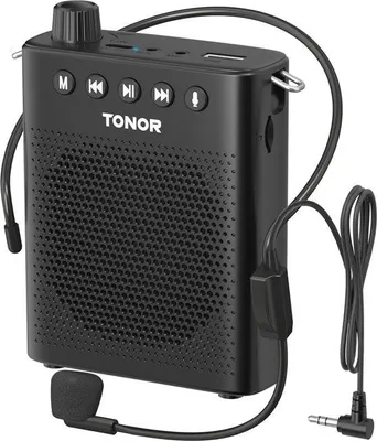 Produktbild von Tragbarer Sprachverstärker mit Bluetooth und Mikrofon – Ideal für Trainer und Lehrer
