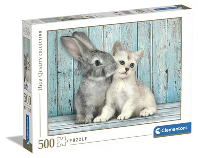 Productafbeelding van Clementoni 35004, 500 stukjes, Dieren, vanaf 14 jaar