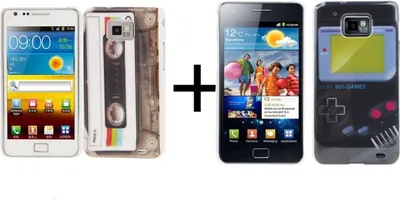 Produktbild von Hülle GameBoy + Kassette Retro für Case Handy Samsung I9100 Galaxy S2
