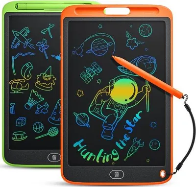 Immagine prodotto di Tablet LCD per bambini arancione/verde da 10 pollici