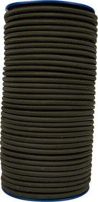 Produktbild von Elastische Schnur 10mm Armee grün